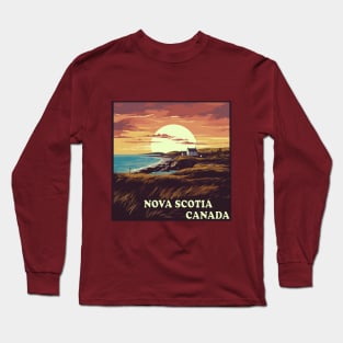 Nova Scotia Canada Long Sleeve T-Shirt